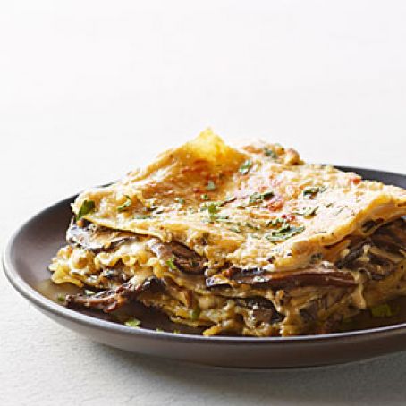 Mushroom and Fresh Herb Lasagna