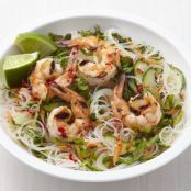 Rice Noodle Salad with Shrimp