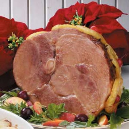 Ham with Peach Glaze Recipe