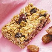 Sunflower-Cherry Granola Bars Recipe