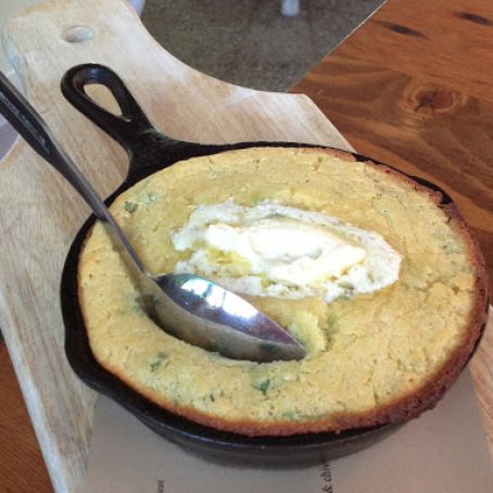 Skillet Corn Cakes w/ Scallions-Tasty & Alder Portland, OR