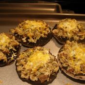 Sausage Stuffed Portobello Mushrooms