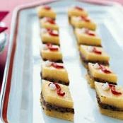 Mushroom-Polenta Diamonds