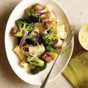 Rigatoni With Roasted Sausage and Broccoli