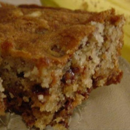 Banana Chocolate Chip Cake