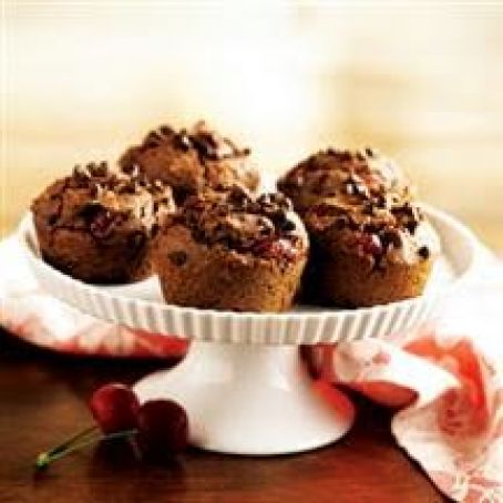 Cherry Chocolate Muffins