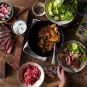 Steak Salad with Horseradish Dressing