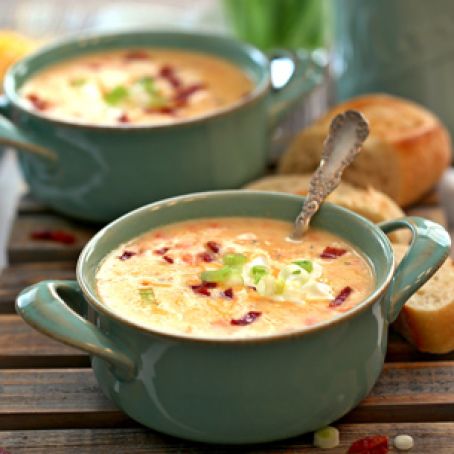 Slow Cooker Low-Fat Loaded Potato Soup