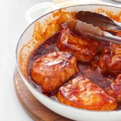 Sweet Barbecued Pork Chops Recipe