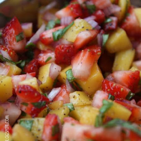 Strawberry Mango Salsa