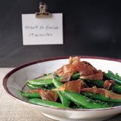 Sugar Snap Pea and Prosciutto Salad