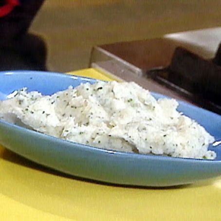 Herb Mashed Potatoes with Goat Cheese