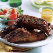 Country Ribs with Mango BBQ Sauce