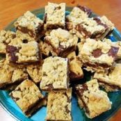 Chocolate Oatmeal Almost Candy Bars