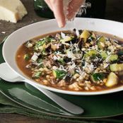 Porcini-Barley Soup