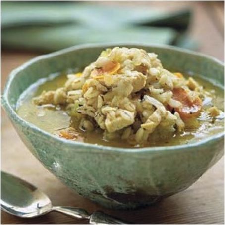 Chunky Chicken-Barley Soup