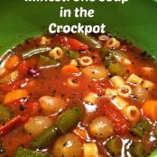 Minestrone Soup (Slow Cooker)