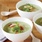 Spicy Avocado-Cucumber Soup