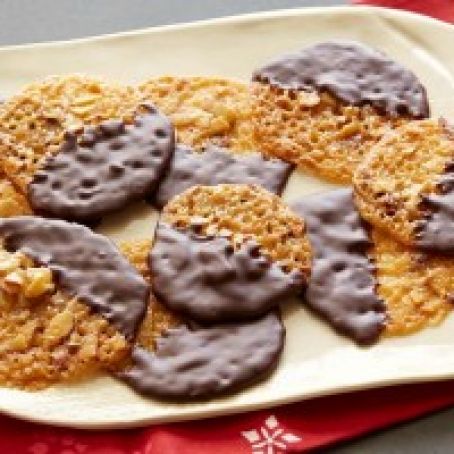 Honey-Almond Lace Cookies