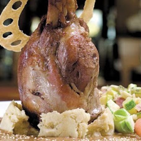 Pork Shank in Peanut Mole