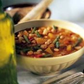 Spanish Pumpkin and Bean Soup