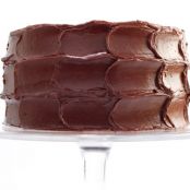 Grandma's Mayonnaise Cake Revisited w/ Caramel & Sea Salt