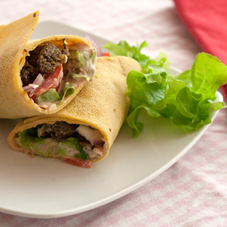 bread - Chickpea Wraps (Gluten Free)