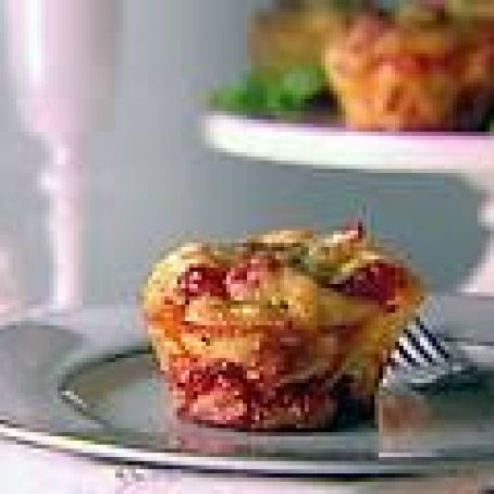 Linguine and Proscuitto Frittatas
