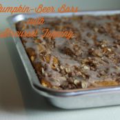 Pumpkin-Beer Bars with Streussel Topping