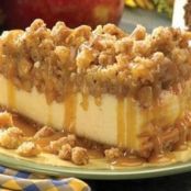 Apple Crisp Cheesecake