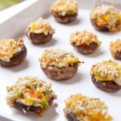 Grilled Stuffed Mushrooms
