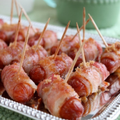 Bacon Wrapped Mini Sausages