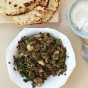 Eggplant-Lentil Salad