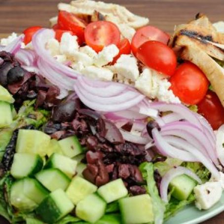 Grilled Greek Summer Salad