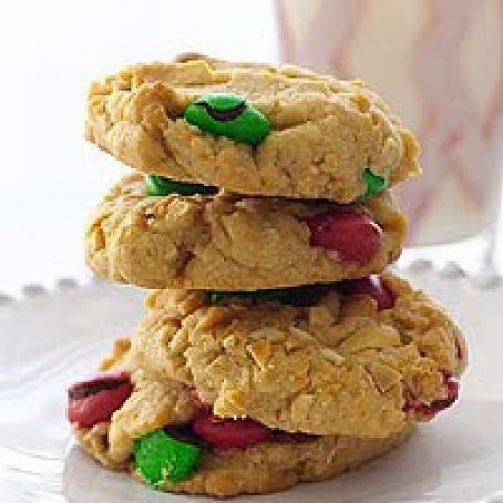 Christmas Peanut Butter Cookies