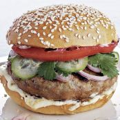 Thai Curry Turkey Burgers