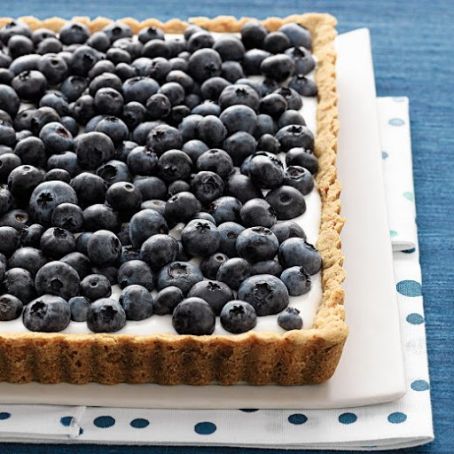 Blueberry and Buttermilk Tart