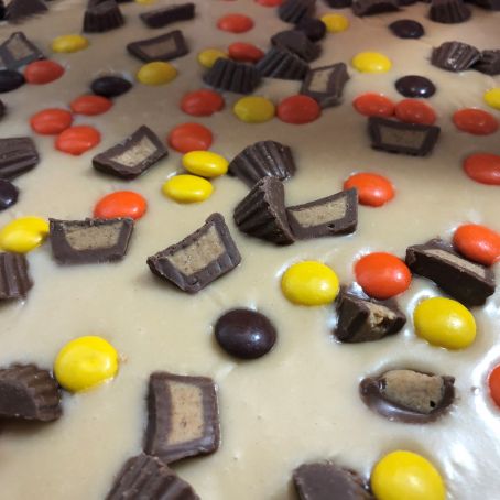 Peanut Butter Texas Cake 