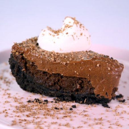 Chocolate Mousse Cake Pie