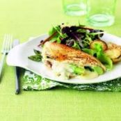 Panini-style grilled chicken