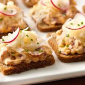 Cheesy Reuben Appetizer