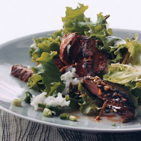 KOREAN-STYLE GRILLED FLANK STEAK