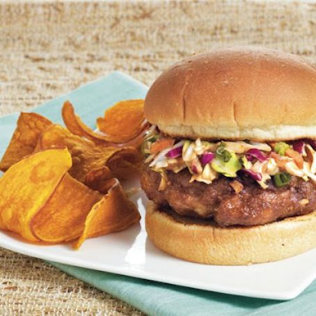 Asian Chicken Burgers