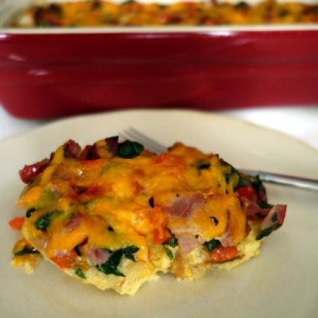 Virginia Ham and Egg Casserole