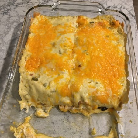Sour Cream Enchiladas