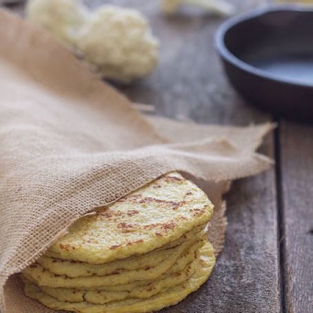 flatbread - Cauliflower Tortillas