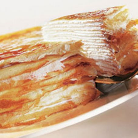 Maple Mille Crêpes Cake