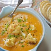 Sweet Potato Cauliflower Soup