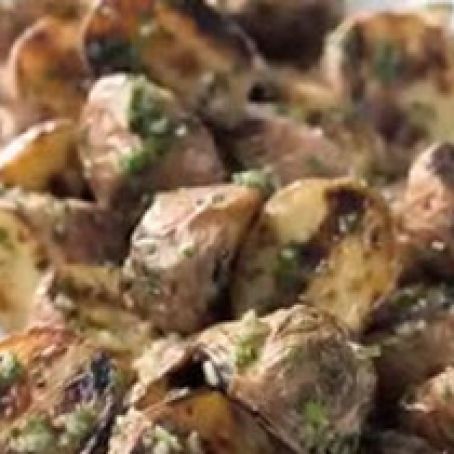 Potatoes - Grilled Potatoes with Garlic and Rosemary