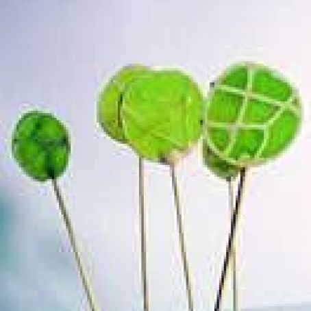 Asparagus and Black Truffle Lollipop
